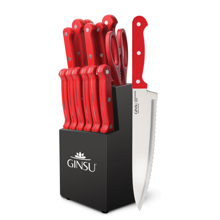 Ginsu Kiso Series 14 Piece Knife Block Set & Reviews Wayfair.ca